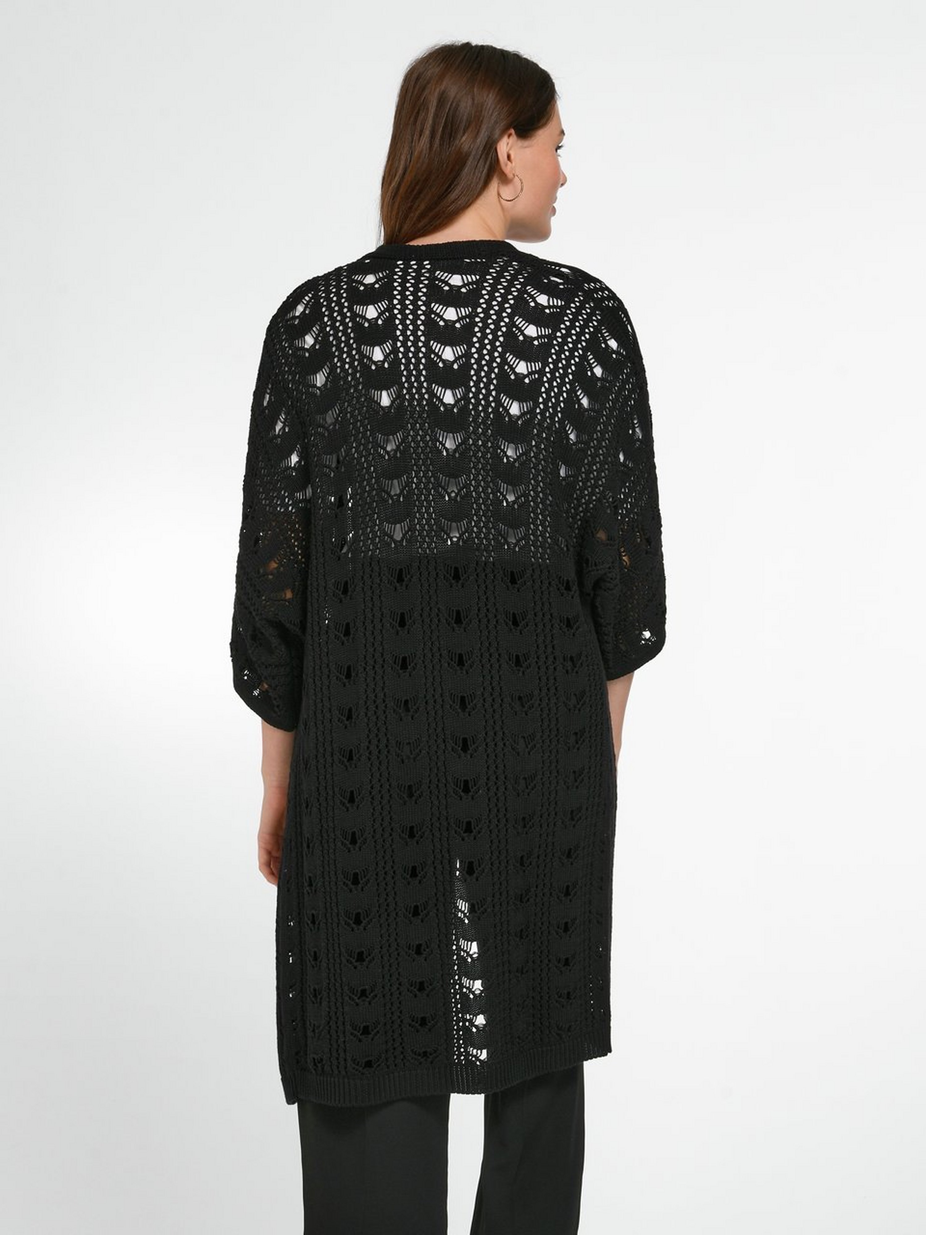Strickjacke mit 3/4-Arm