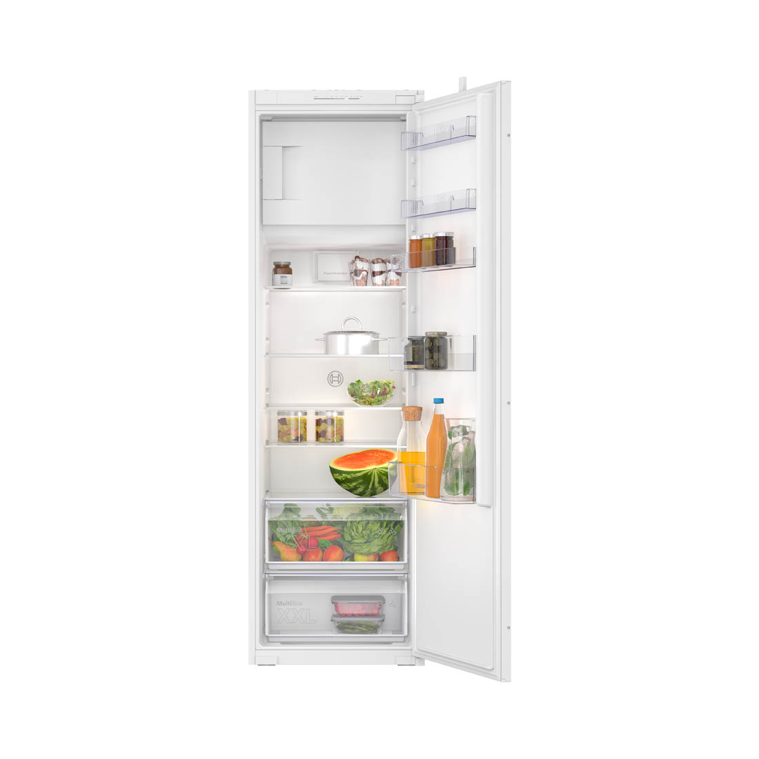 Bosch KIL82NSE0 Einbau-Kühlschrank mit Schleppscharnier 177.5 cm E
