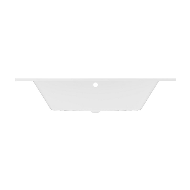 Baignoire d'angle Horyn 130 cm x 130 cm blanc