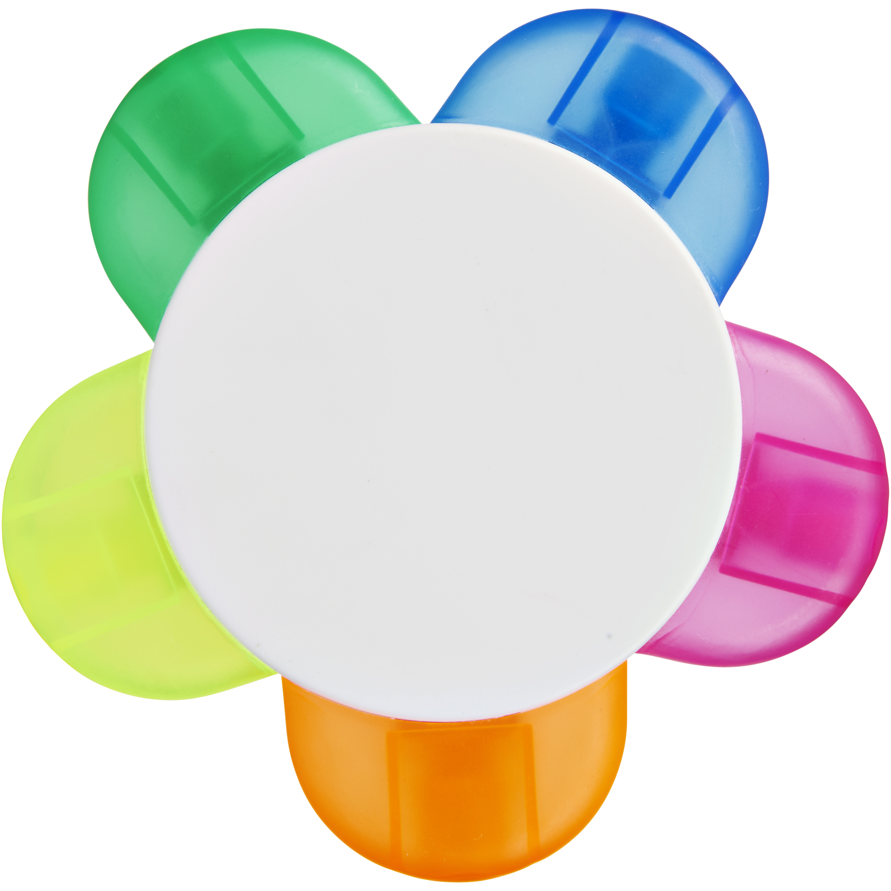 EgotierPro 107141 - Ensemble de Surligneurs Fleur Multicolore