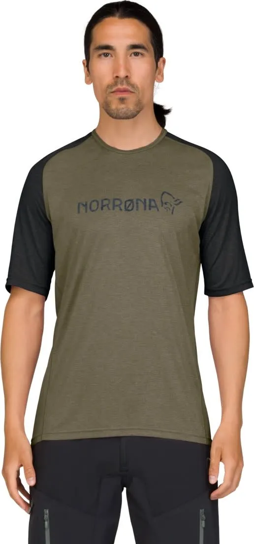Norrøna Fjørå Equaliser Lightweight T-Shirt M'S Olive Night