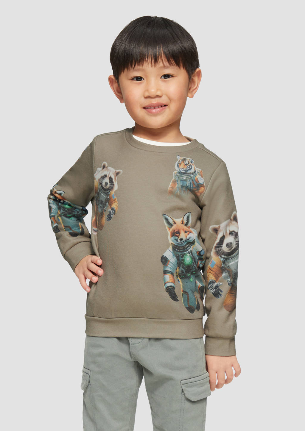 s.Oliver sweater bruin