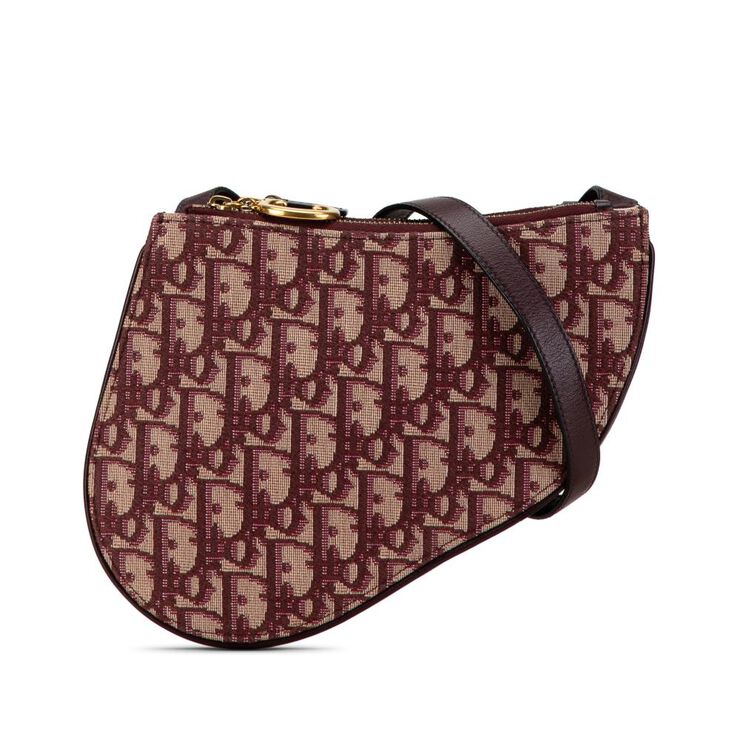 Dior Vintage Dior Cosmetic Pouch Red