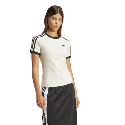 Tee-shirt à manches courtes femme 3 bandes ADIDAS