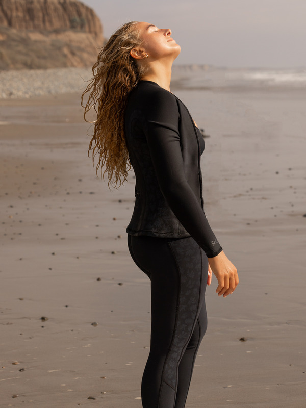 1mm Swell Series Veste en néoprène Noir Femme