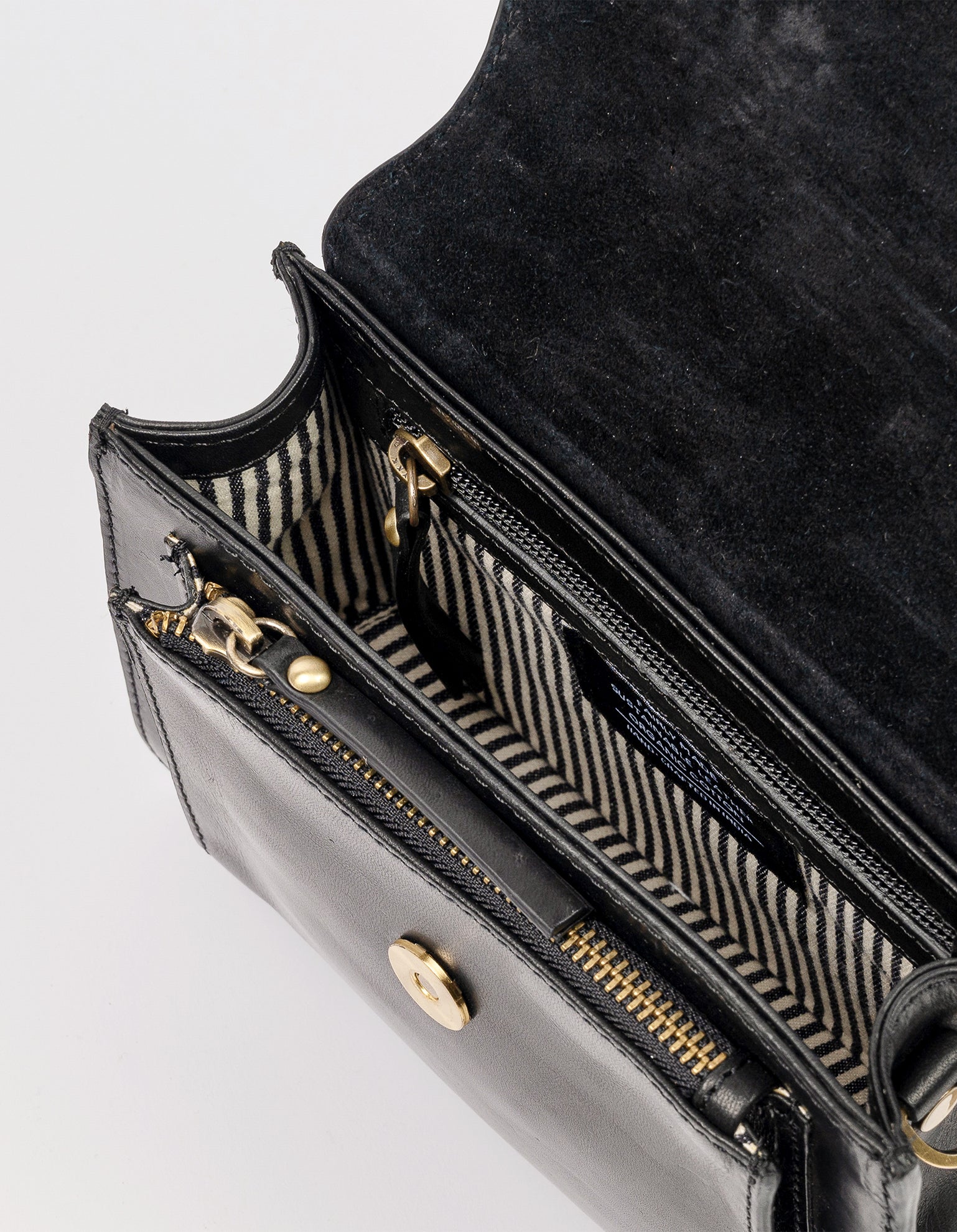Harper Mini - Black Classic Leather
