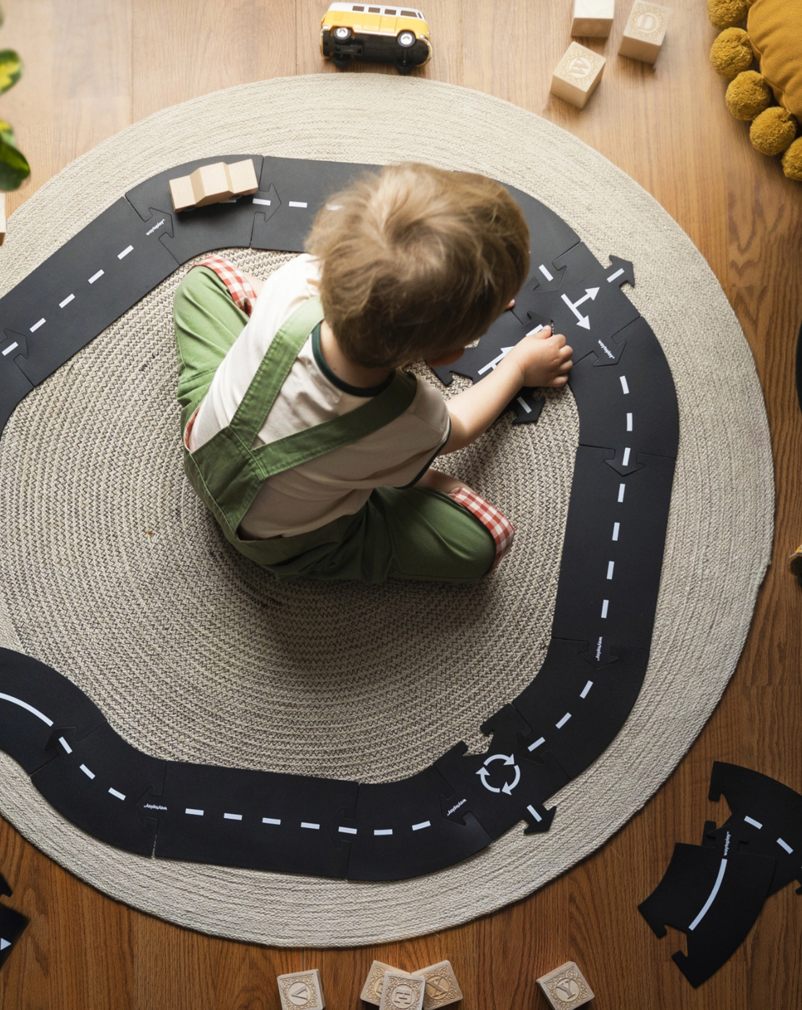 Spielstraßen-Set HIGHWAY - CAR EDITION 25-teilig