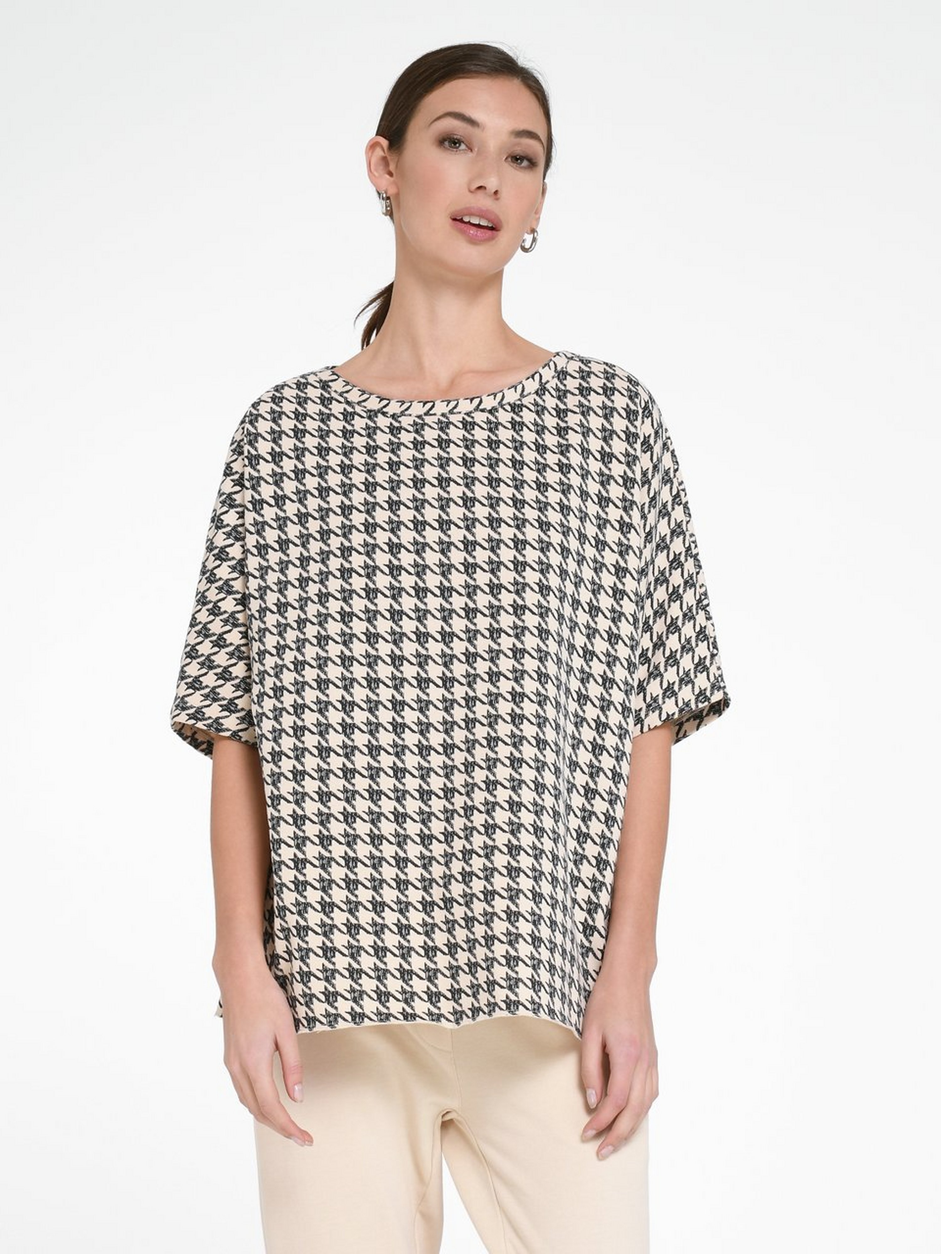 Rundhals-Shirt
