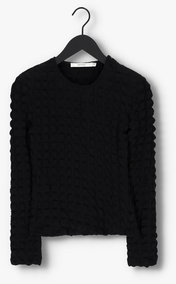 GESTUZ zwarte gestuz blouse alleny blouse