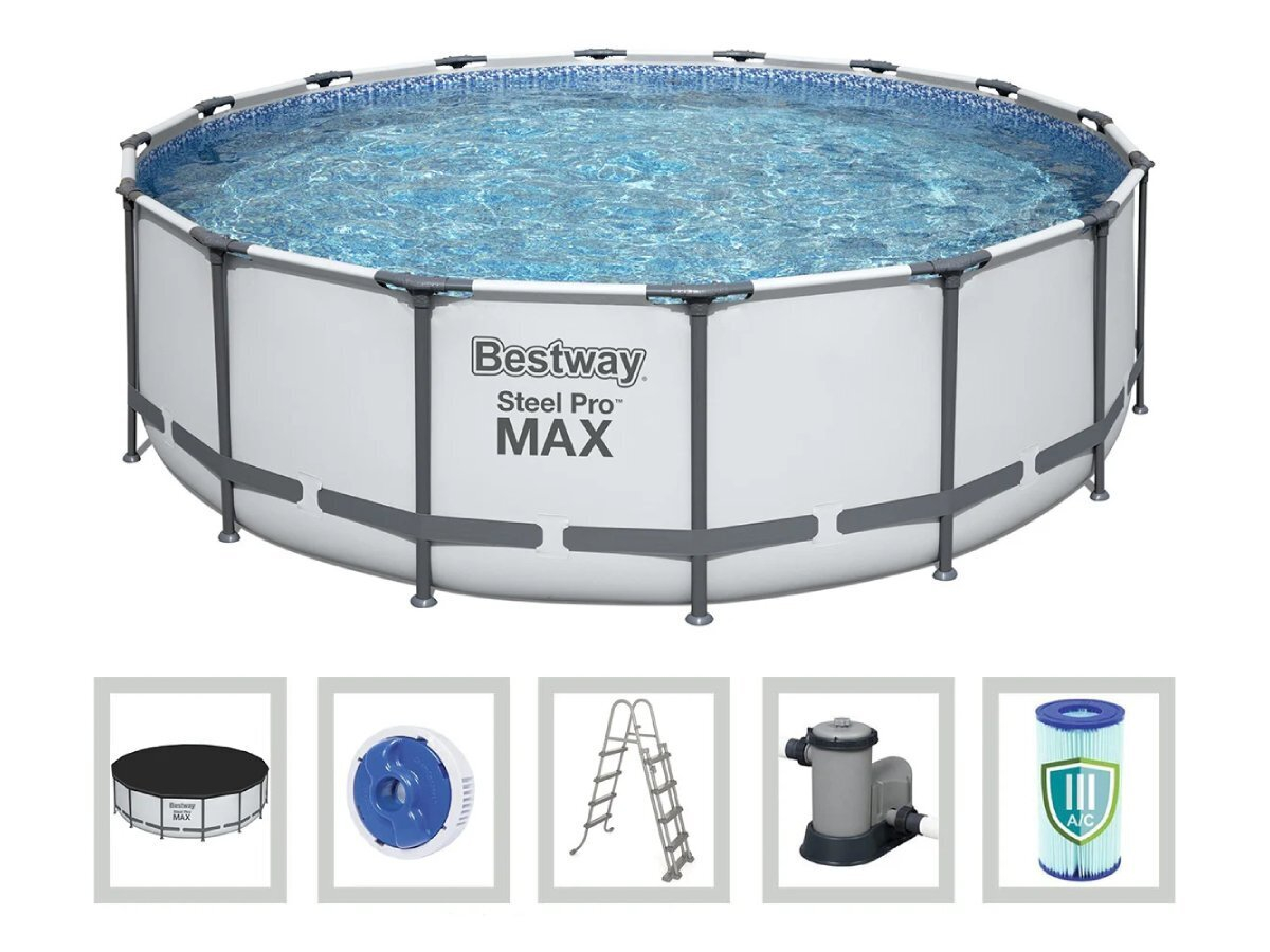 Bestway Steel Pro Max Ø 488 x 122 cm zwembad
