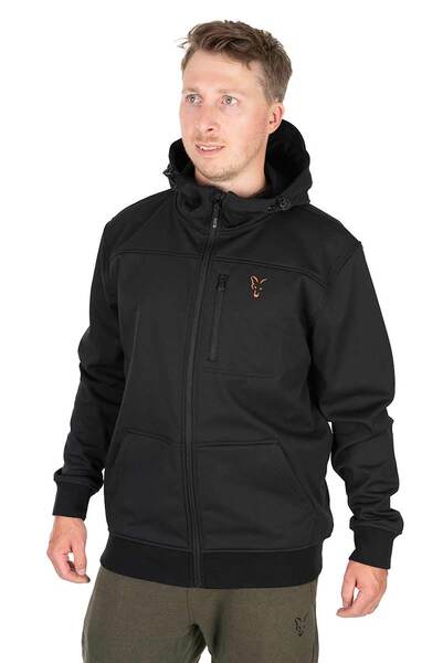 Fox Collection Soft Shell Jas Black/Orange