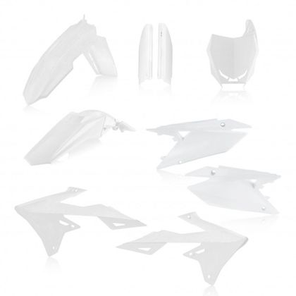 Kit plastiques Acerbis FULL KIT BLANC - Blanc