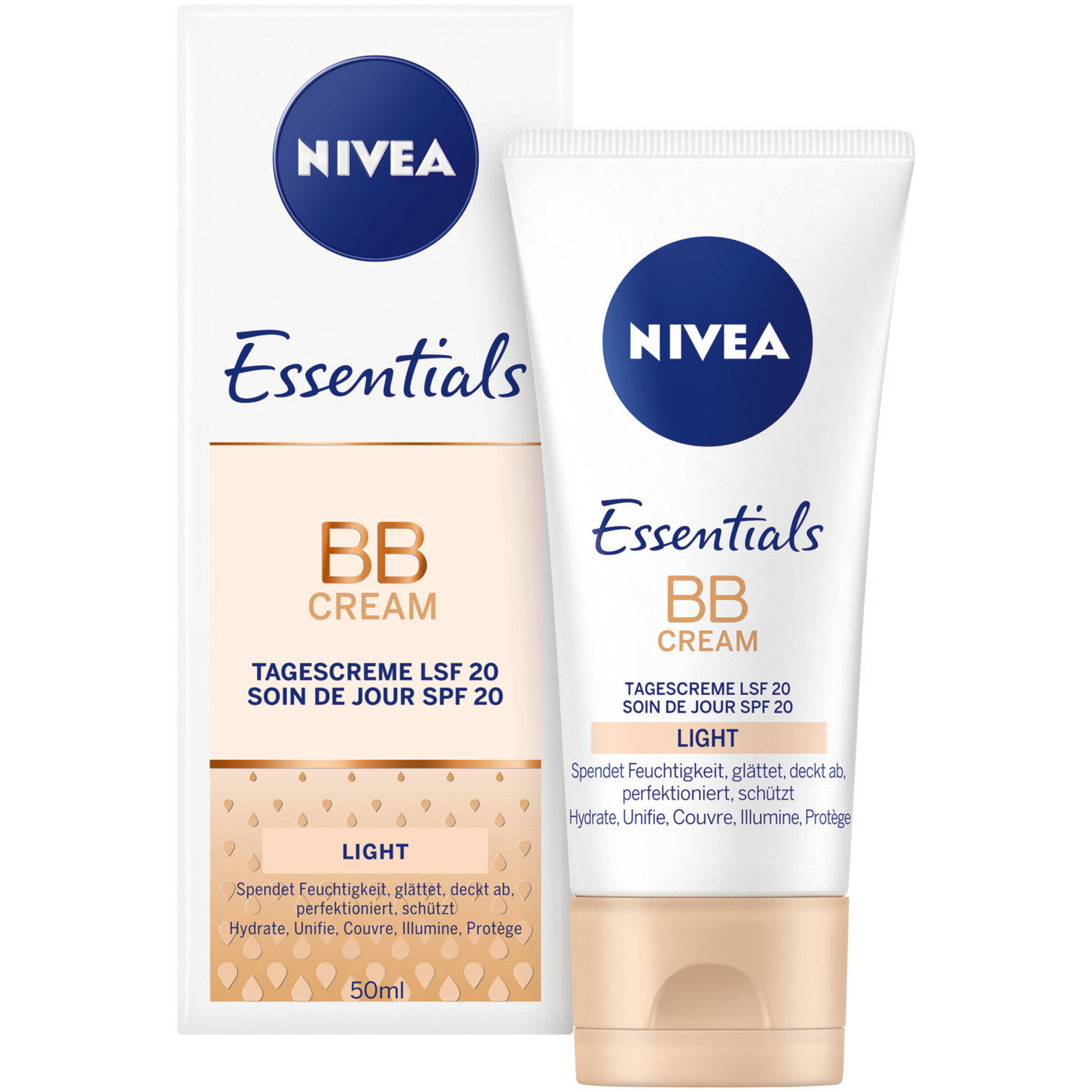 Nivea 5in1 Tagesplfege BB Hell LSF 15