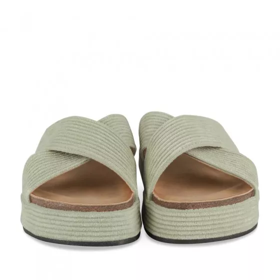 Mules VERT MERRY SCOTT