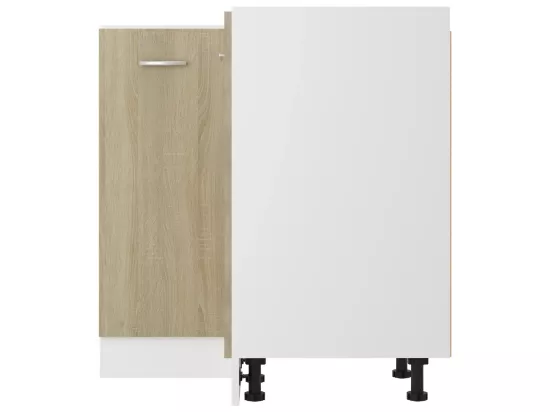 Armoire de plancher d'angle 