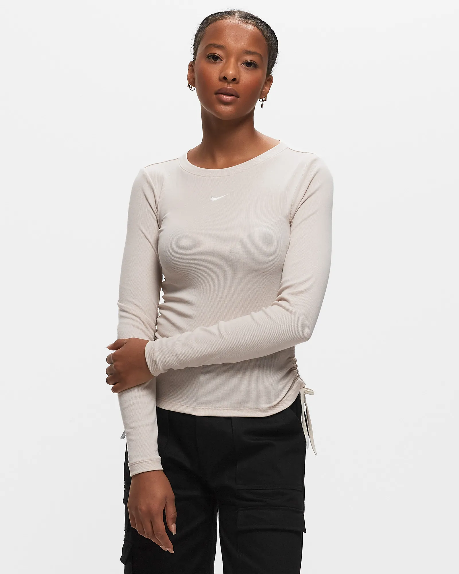 Nike Nike Sportswear Women's Ribbed Long-Sleeve Mod Crop Top