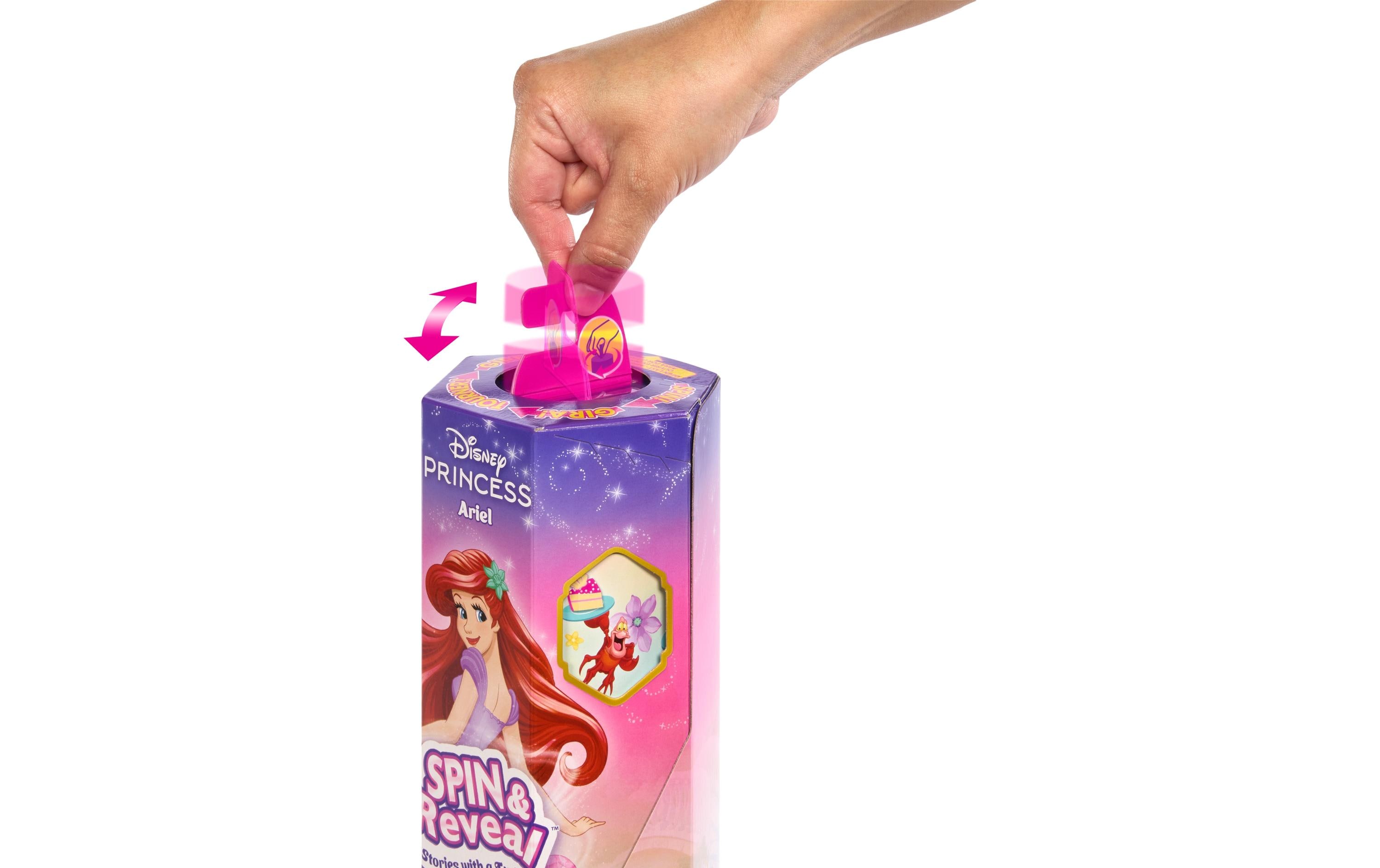 Puppe Disney Prinzessin Spin & Reveal RapunzelRapunzel-Modepuppe mit Accessoires