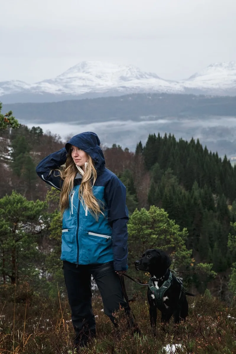 Gridarmor 3 Layer Alpine Jacket Women Navy Blazer