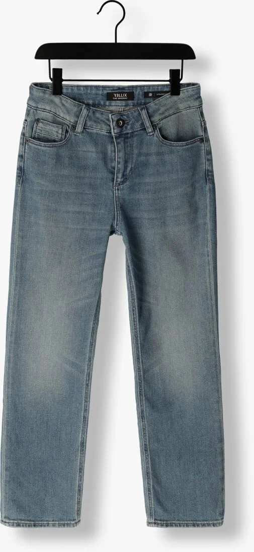 RELLIX blauwe rellix straight leg jeans joel straight wide fit