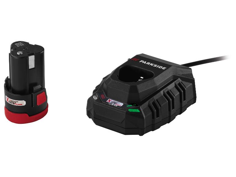 Accu-multitool 12 V met 2 Ah accu en 2,4 A lader
