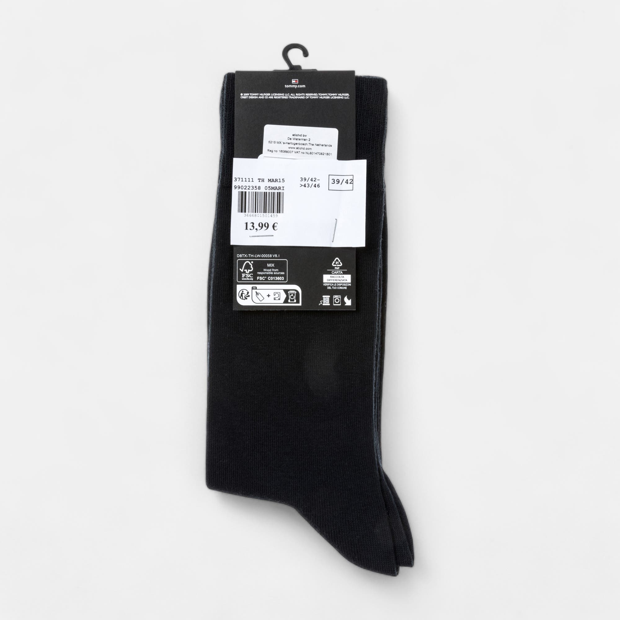 Chaussettes Homme bleu marine