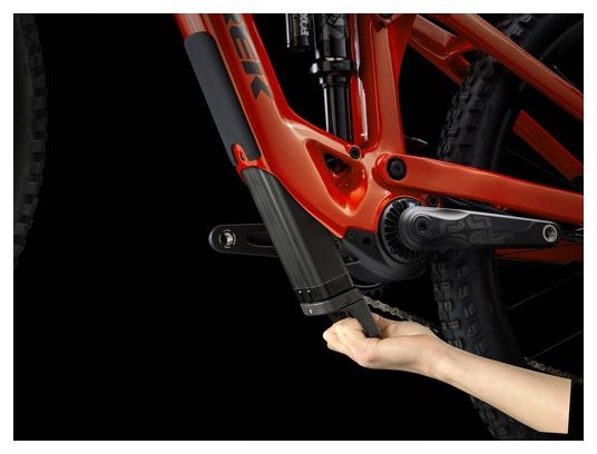 VTT Électrique Tout-Suspendu Trek Fuel EXe 9.7 Shimano SLX/XT 12V 360 Wh 29'' Rouge
