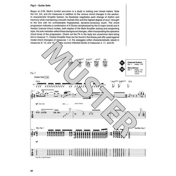 Hal Leonard Mark Knopfler Signature Licks