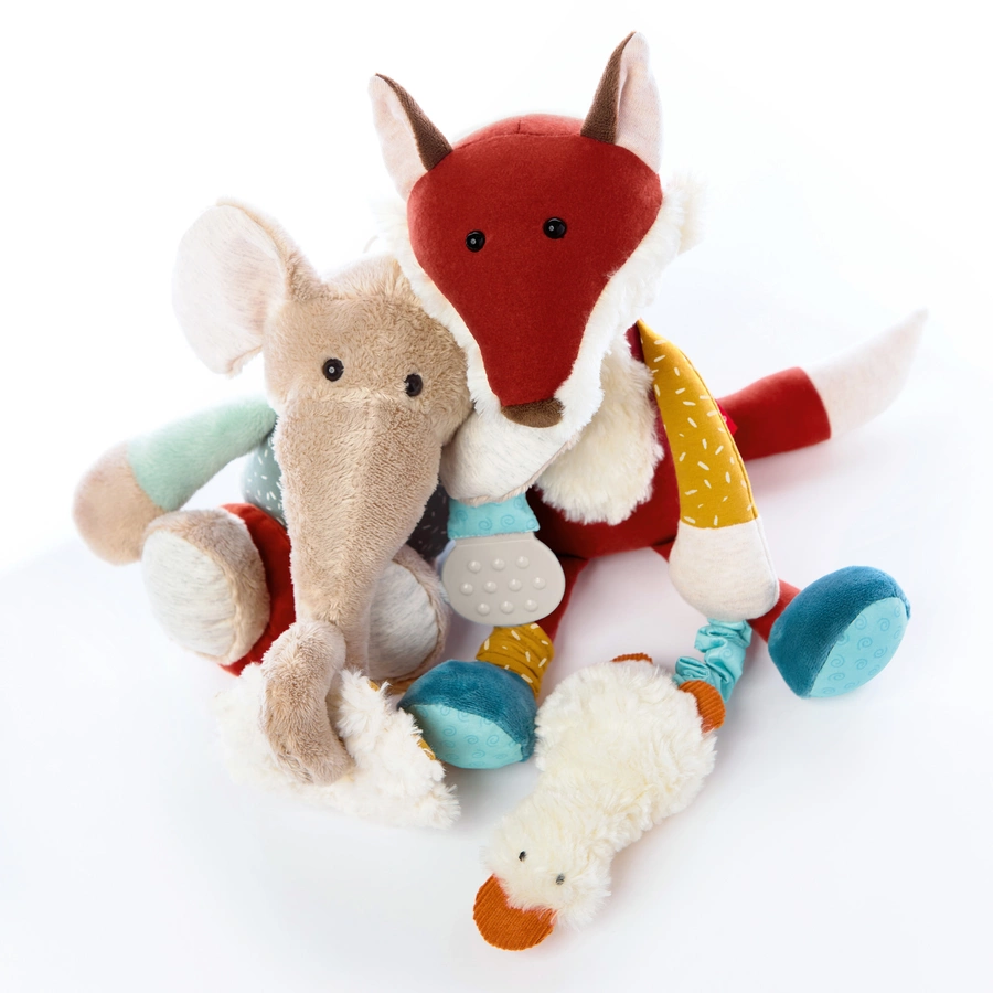 sigikid® Aktivrolle Elefant Yellow mintgrau