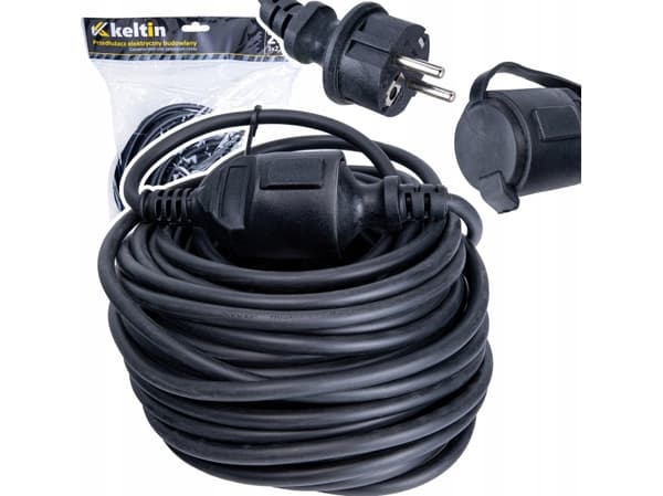 Kerg Construction elektrisk skjøtekabel 20m IP44 (10)