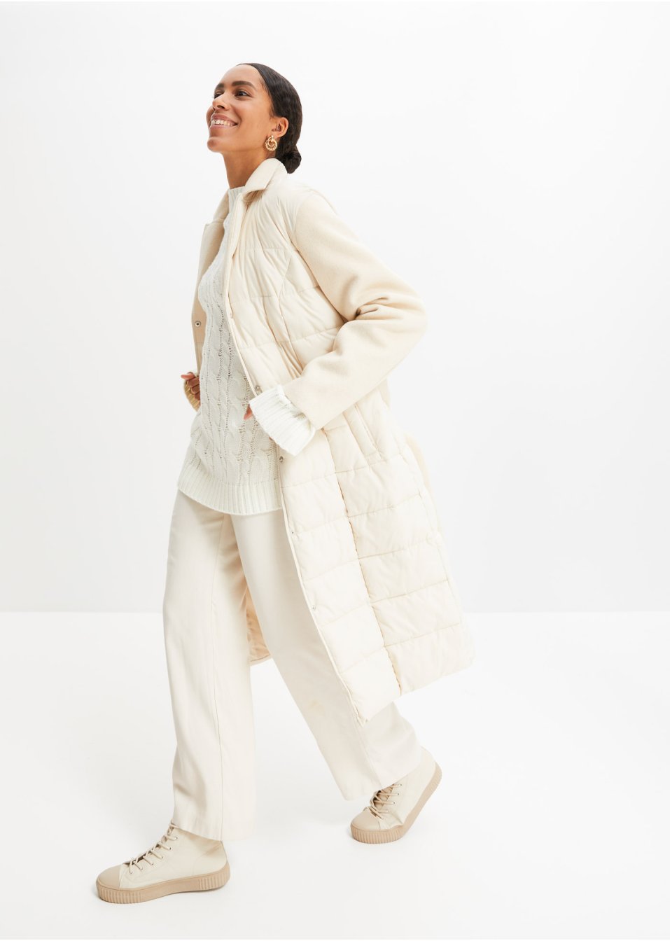 Pull oversized avec torsades