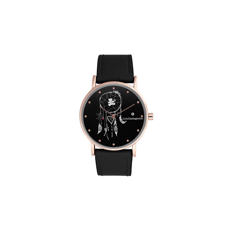 Montre fille analogique Lulu Castagnette - Bracelet cuir - Nina