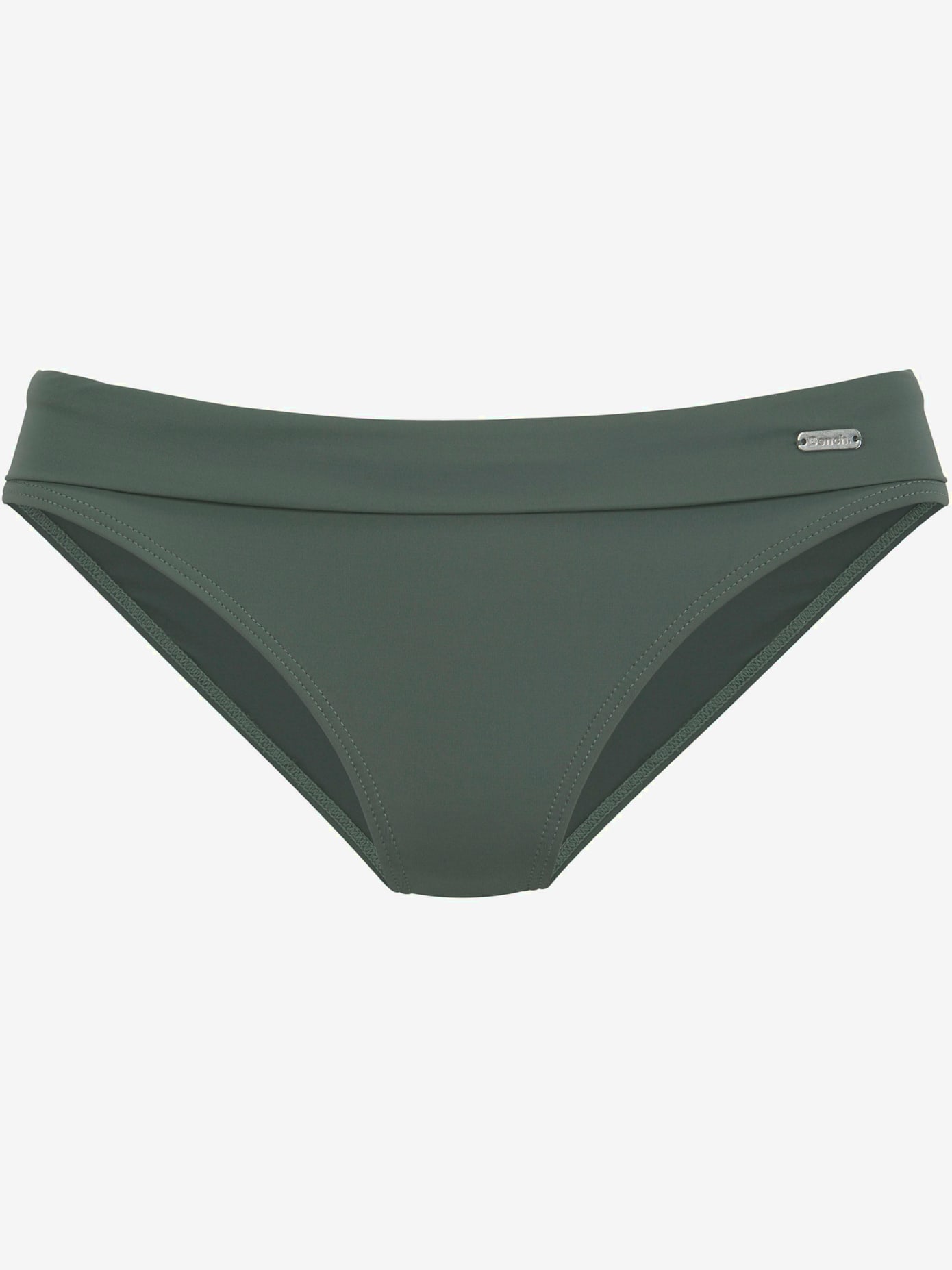 Bas de maillot de bain large ceinture à revers
