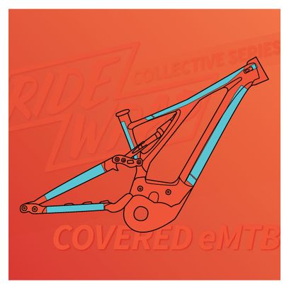 Kit de Protection Cadre RideWrap Covered Protection eMTB Mat Clair