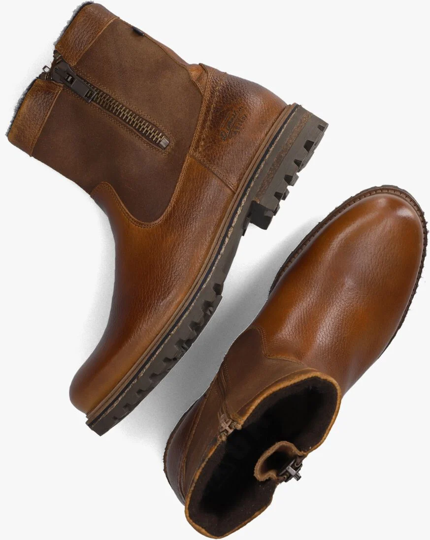 GAASTRA cognac gaastra enkelboots castor high tmb