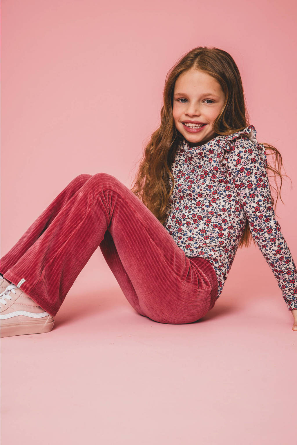 LOOXS flared legging roze