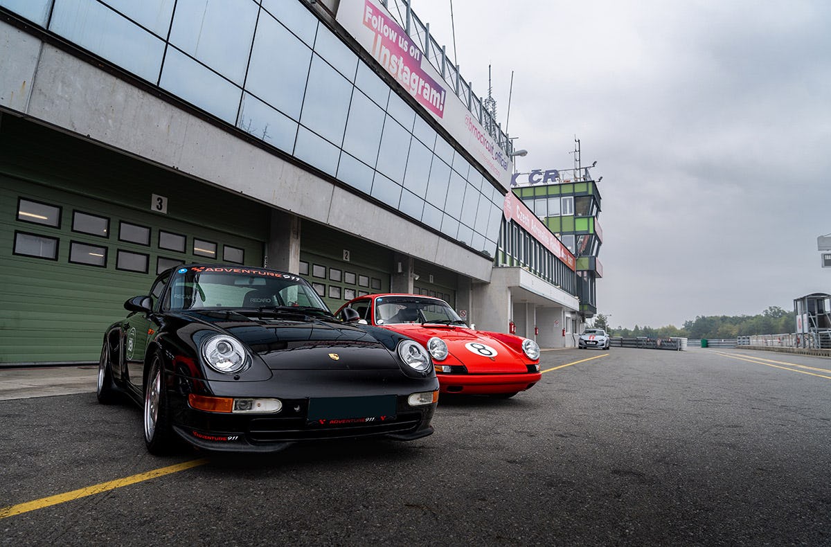 Rennstreckentraining Most 9-Sous (Porsche 911 1995)