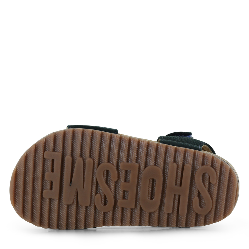 Shoesme donkerblauwe sandaal met brede band Leer | Uni schoenen