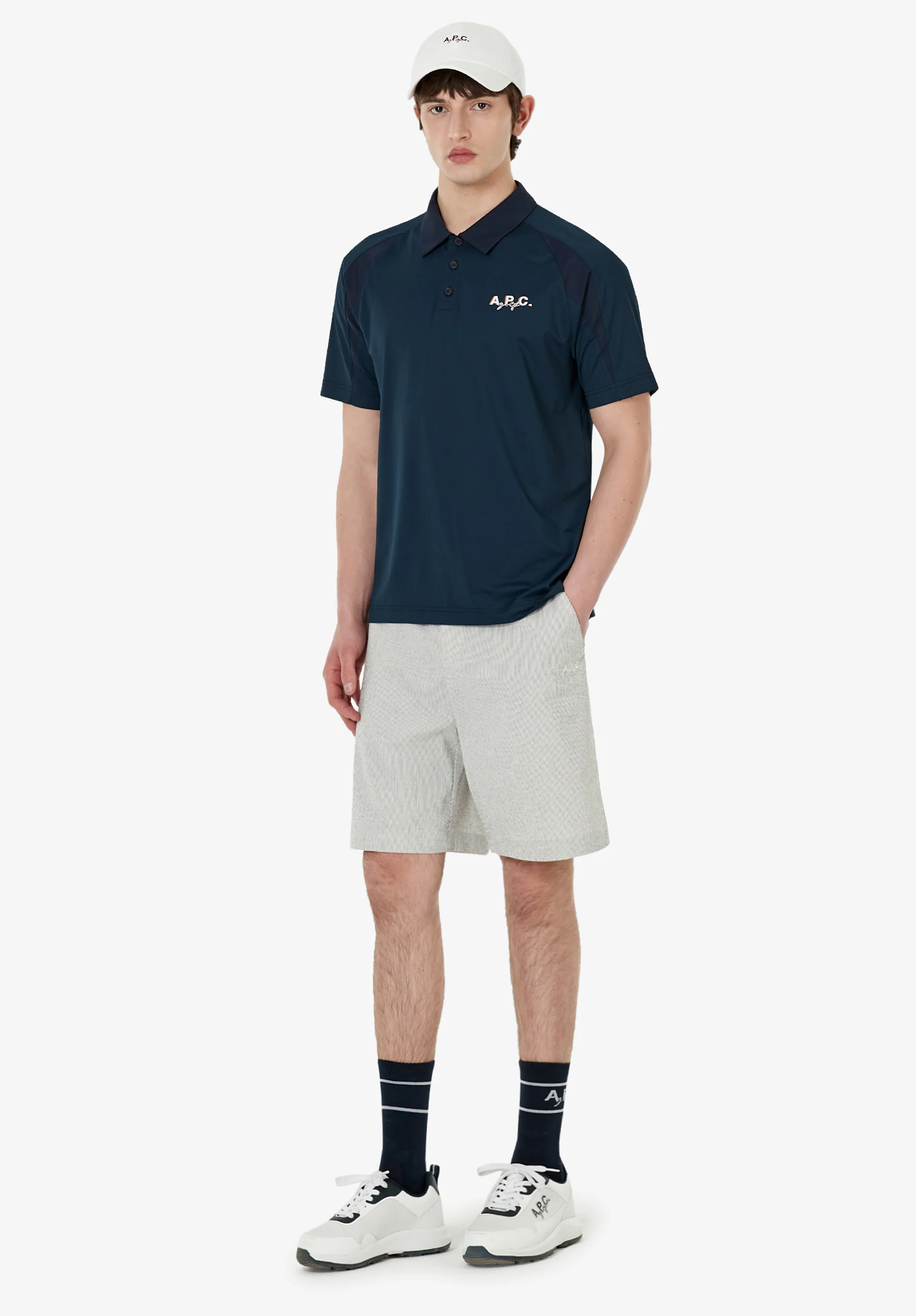 Short A.P.C. Golf - Gris