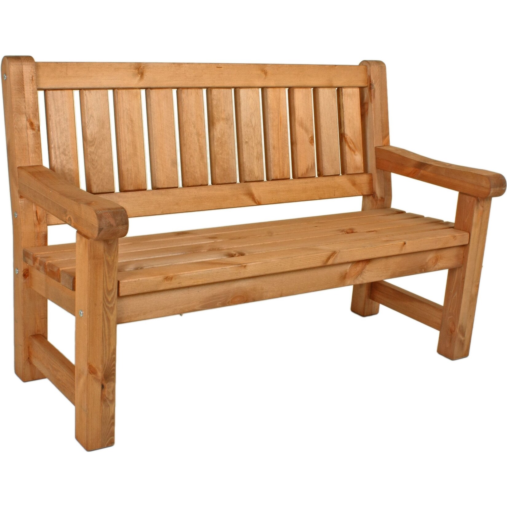 massiv Friesenbank Parkbank Gartenbank Garten Holz Bank Holzbank Sitzbank Kiefer