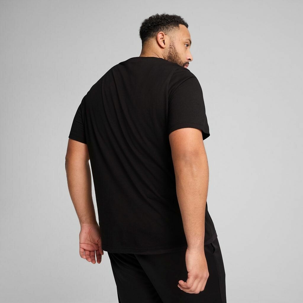 PUMA<br>Camiseta de manga curta com logotipo Essentiel grande