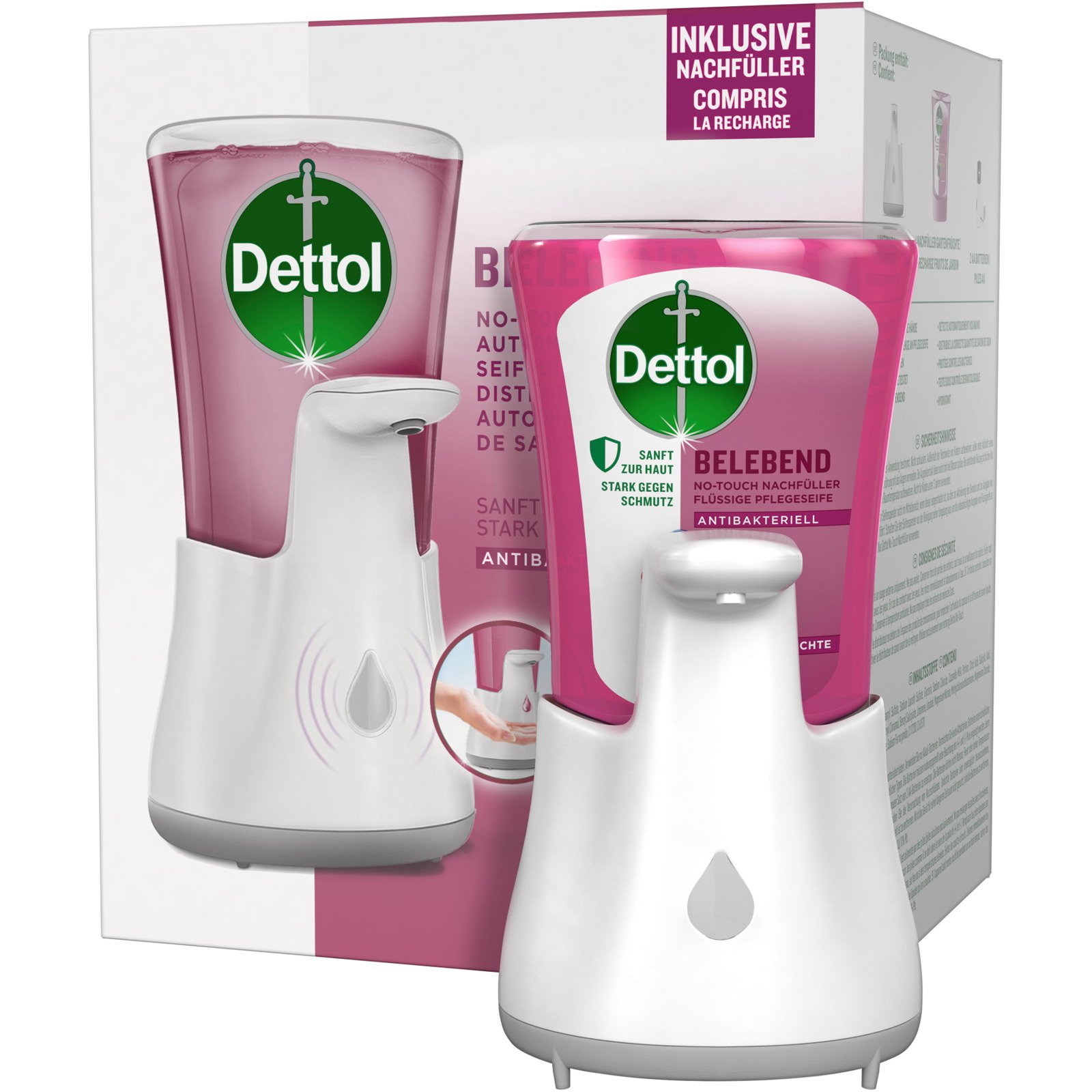 Dettol Starterkit Gardenberries Gerät 250 ml