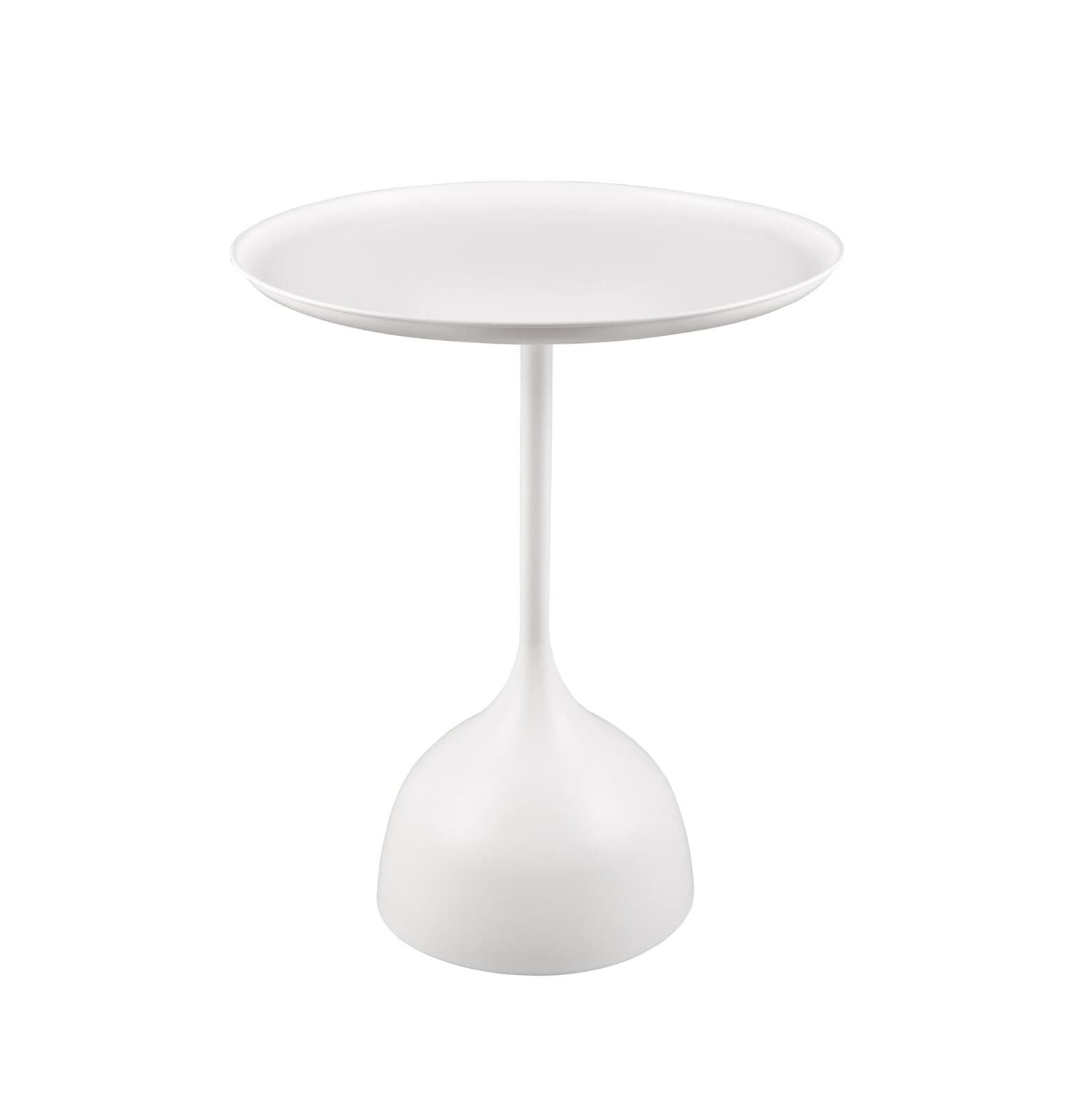 Beistelltisch RAMONA 48 x 60 cm weiss