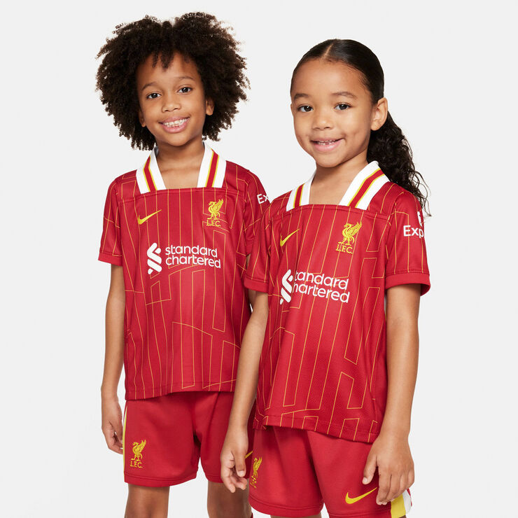 Nike Liverpool 24/25 Hjemmebanesæt Rød