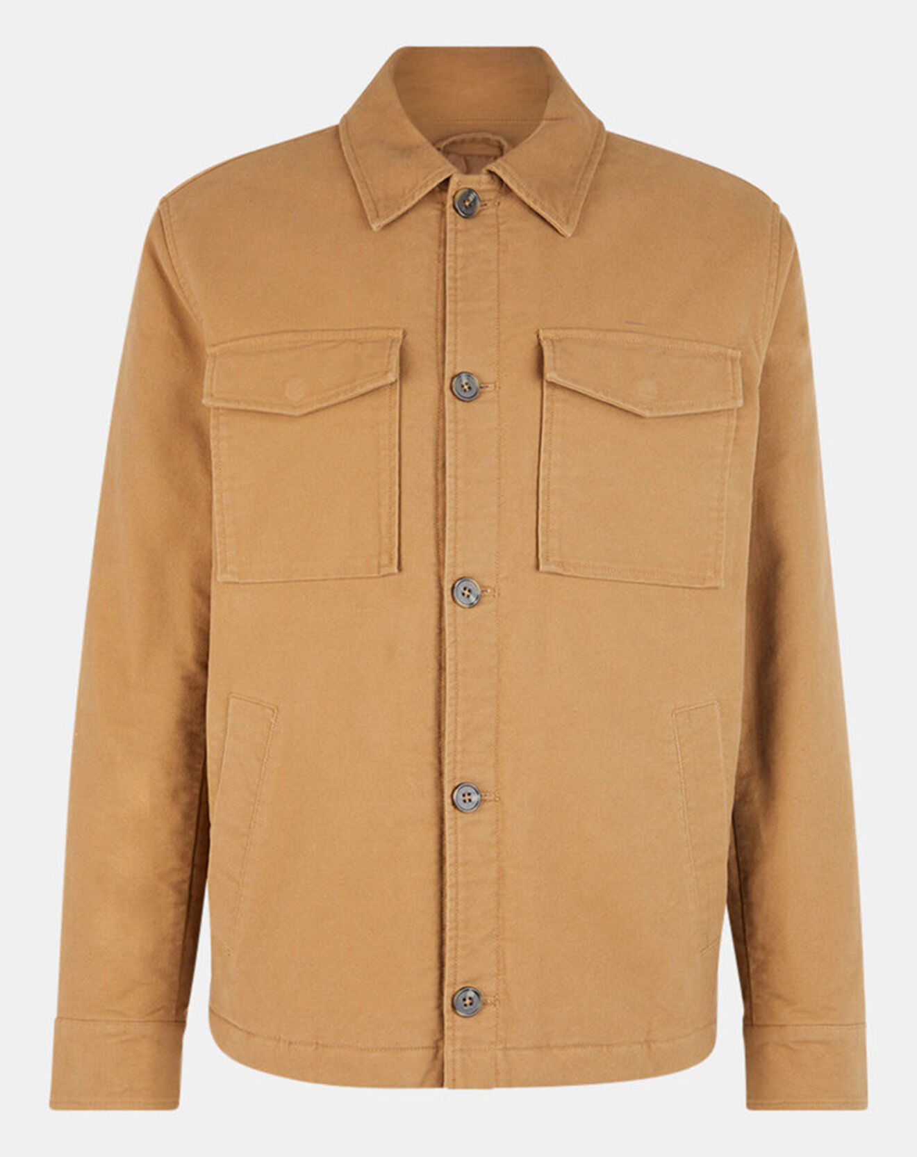 Galeries Lafayette Veste Maskin Moleskin camel