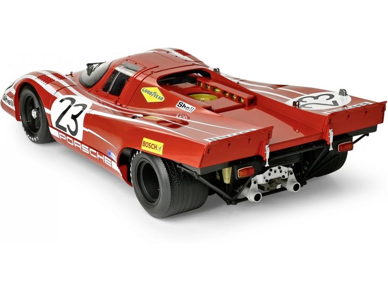 IXO Models Premium Kit Porsche 917KH #23 Salzburg 1:8 Hochdetaillierter Standmodellbausatz im Massstab 1:8