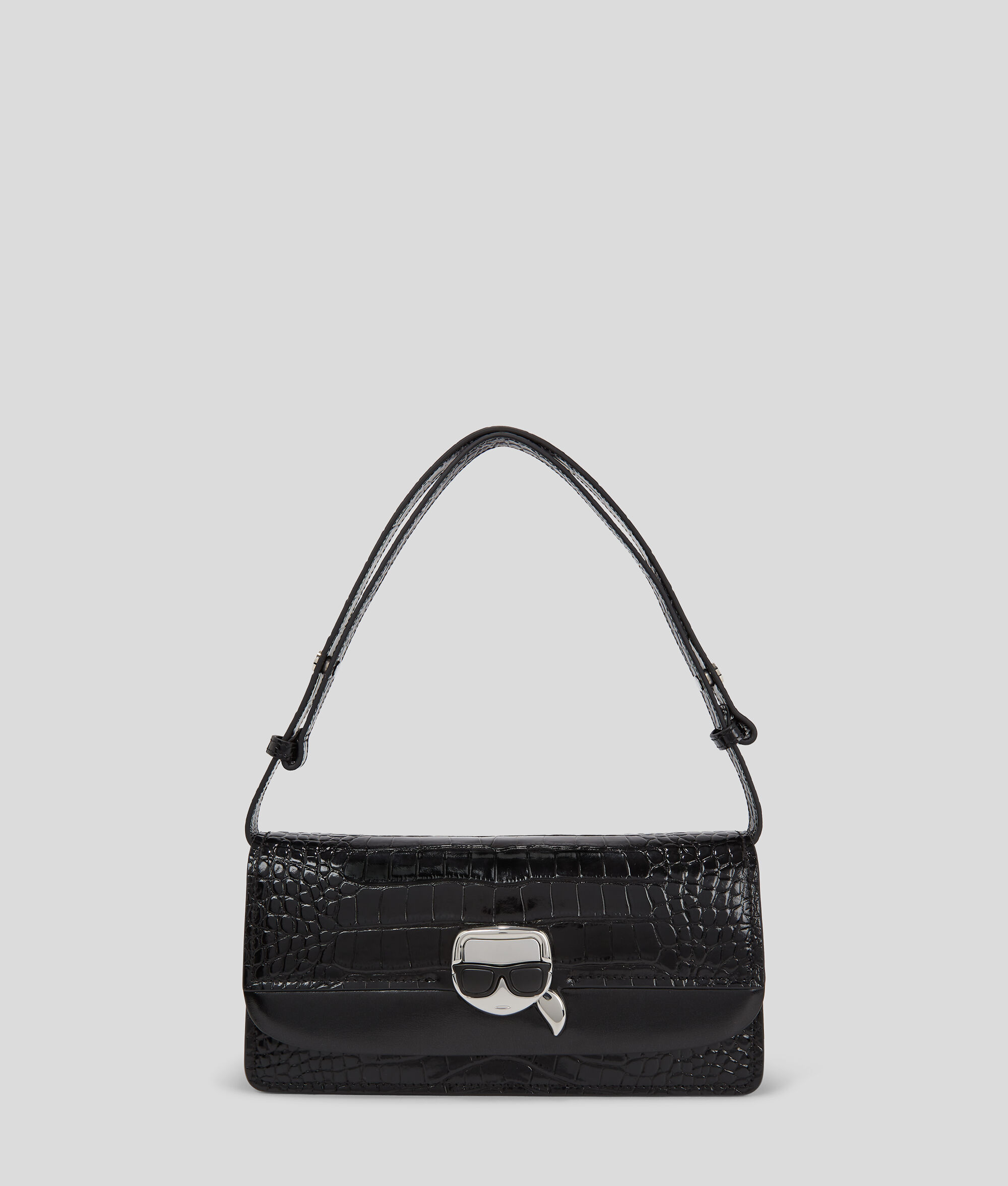 SAC PORTÉ ÉPAULE EFFET CROCO K/IKONIK