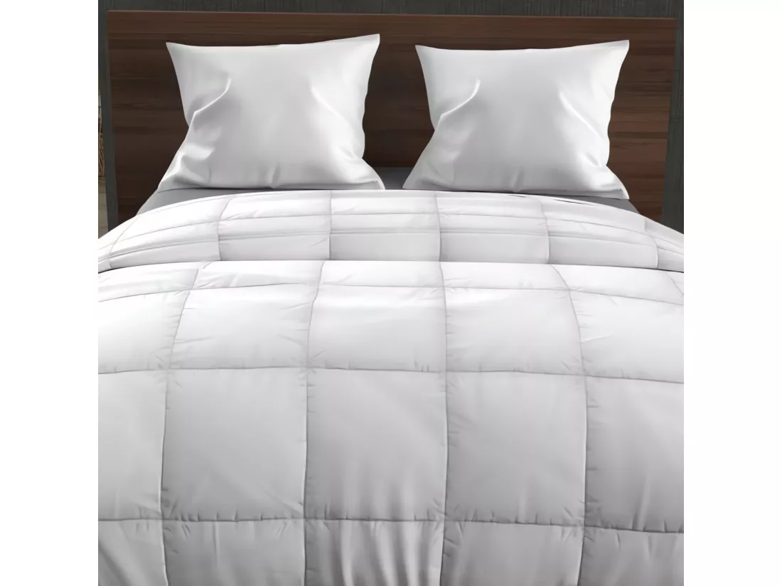 Couette blanche 220x240 cm CONFORT toutes saisons, par Intemporel