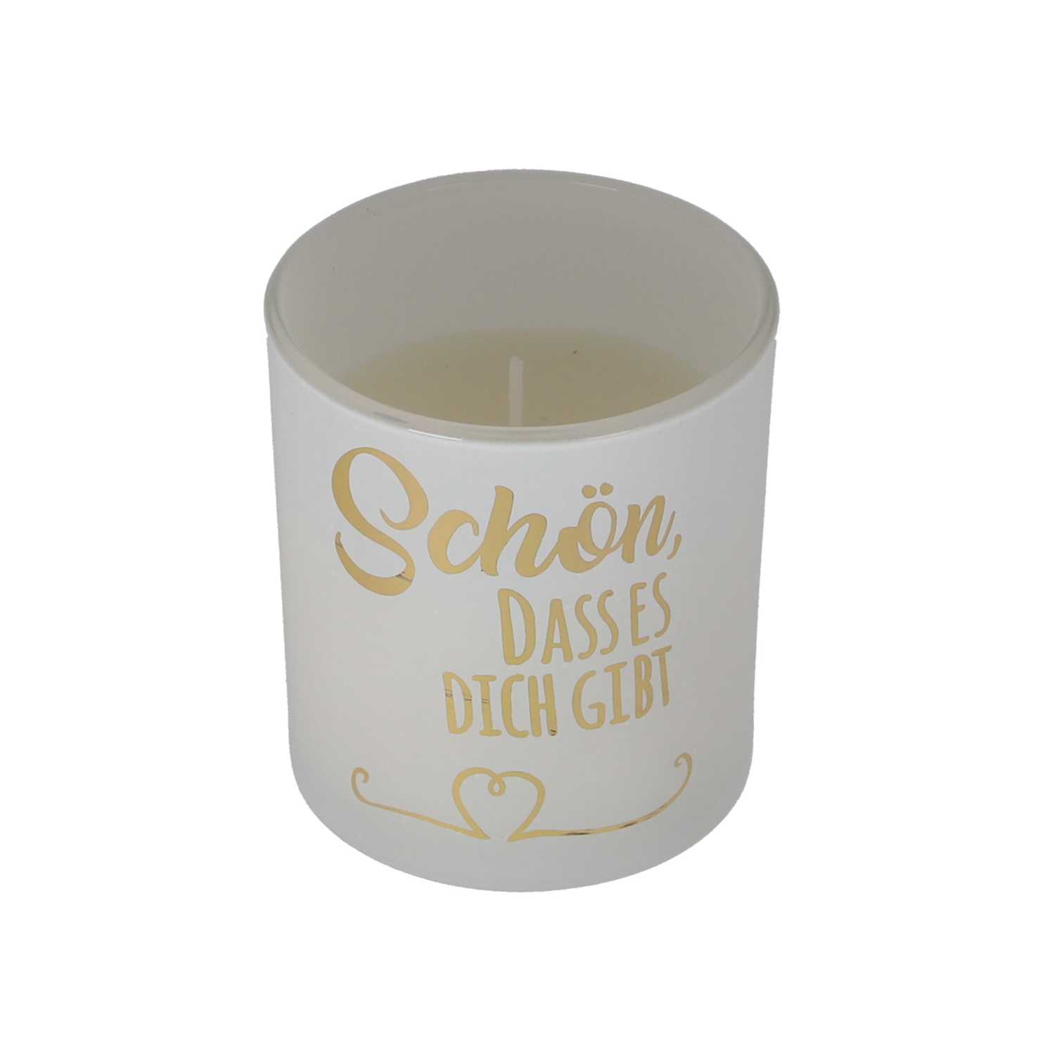 Kerze im Glas Schön,dass es dich gibt