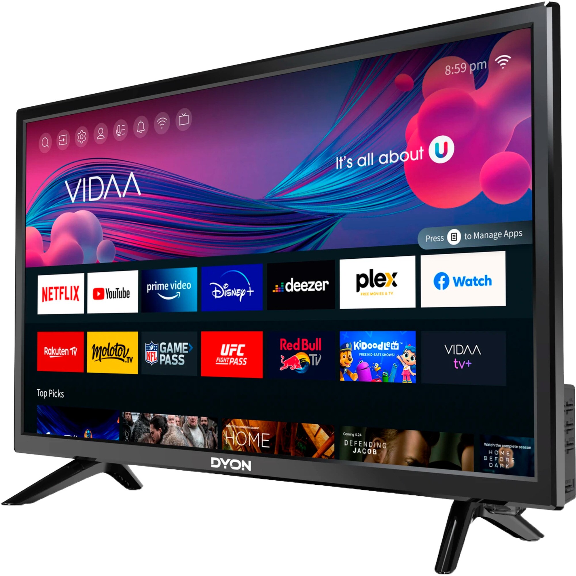 DYON LED-Fernseher SMART 24 VX