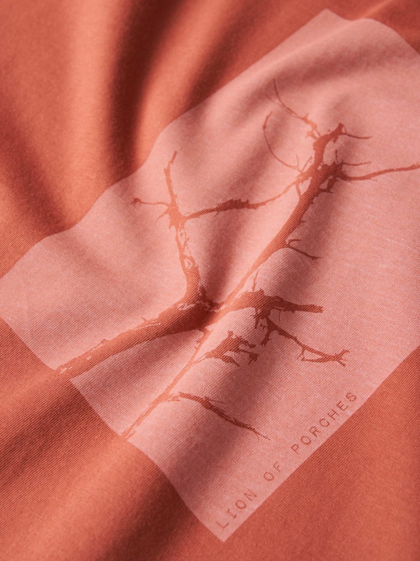 T-shirt de manga curta em algodão